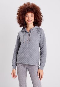 BONOBO Jeans Felpa con cappuccio - gris