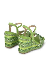 Alma en Pena Sandales à talons hauts - verde claro