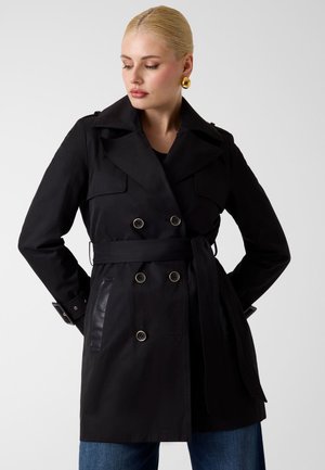 Guess, JULIANE TRENCH DOUBLE COLLAR - Trench - schwarz