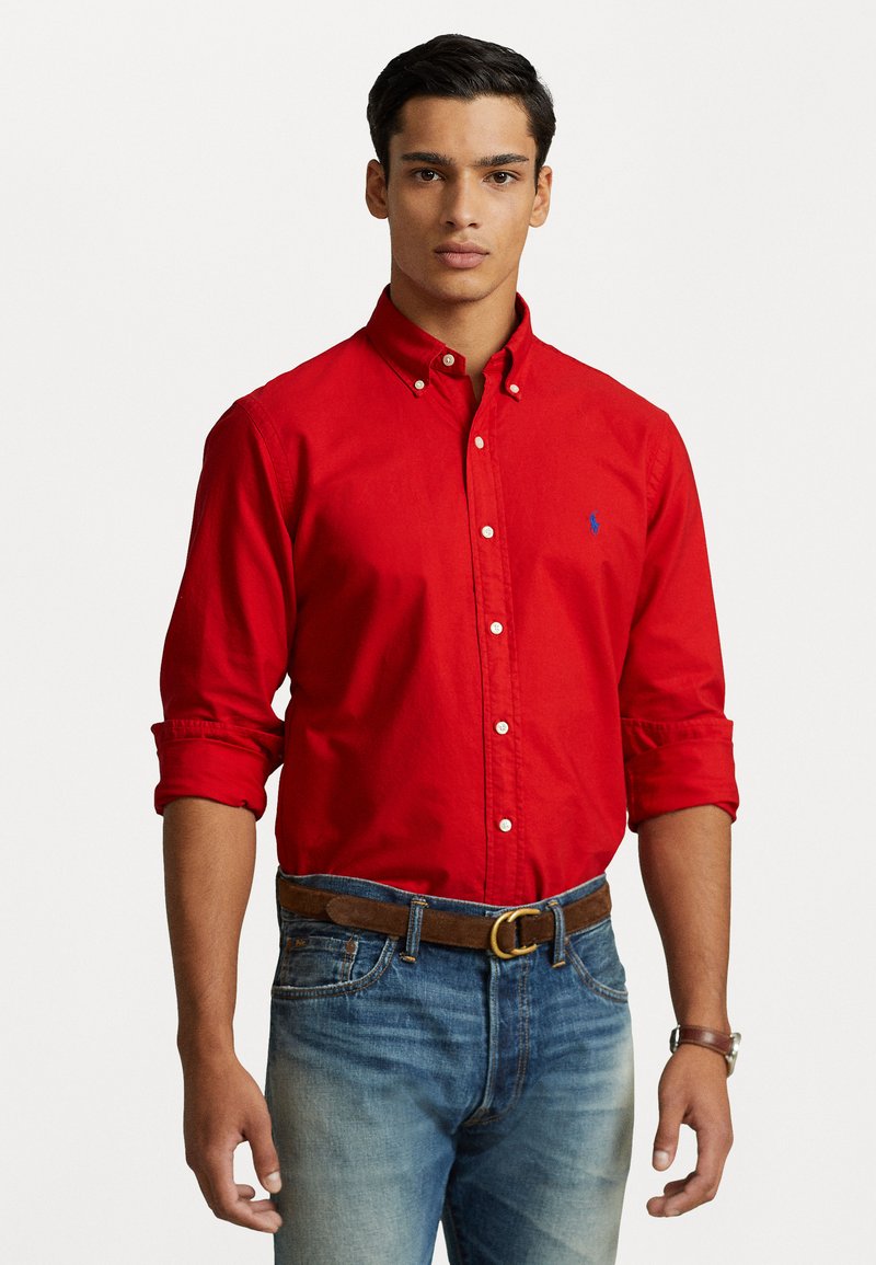 Polo Ralph Lauren - LONG SLEEVE - Camisa - red, Ampliar