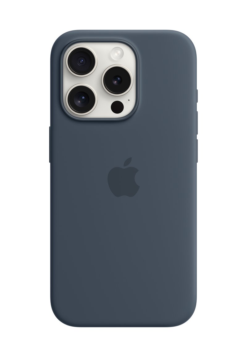 Apple IPHONE 15 PRO SILICONE CASE WITH MAGSAFE - Phone case - blue