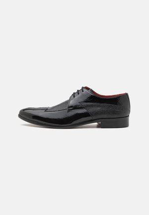 TONI 53 - Pantofi cu șiret - black/red