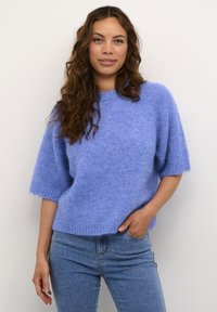 Kaffe KAEMILIE - Jednoduché tričko - vista blue