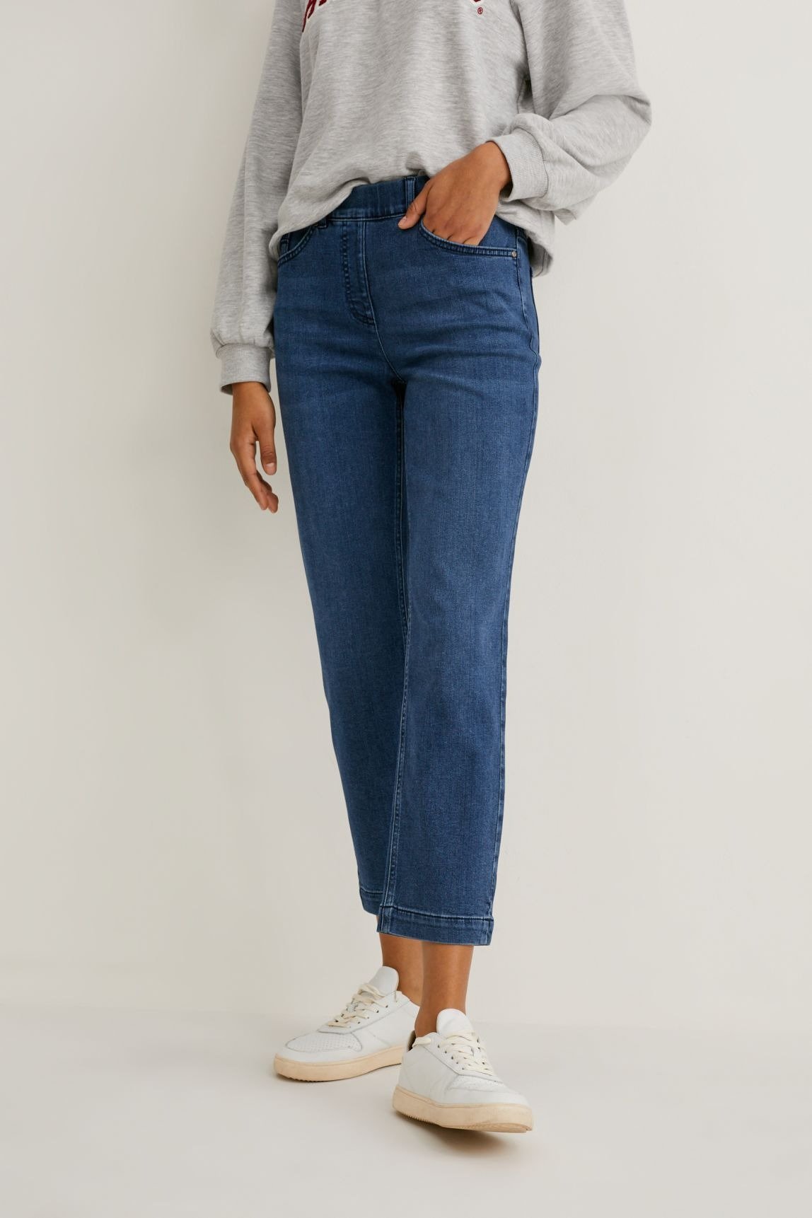C\u0026A Straight leg jeans - denim blue 