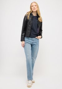 Mustang Skinnjacka - schwarz