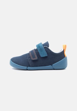 Superfit BAREFOOT VENTO - Sneakers - blau/orange