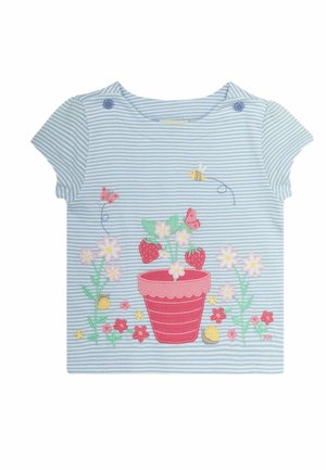 APPLIQUE - REGULAR FIT - Camiseta estampada - blue strawberry