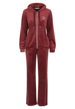 Cellbes of Sweden TWO SECTION SET - Trainingspak - wine red   silver