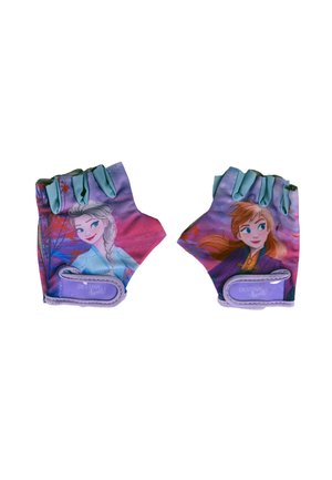 Fingerless gloves - lila
