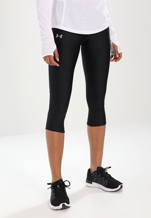3/4 sportsbukser - black