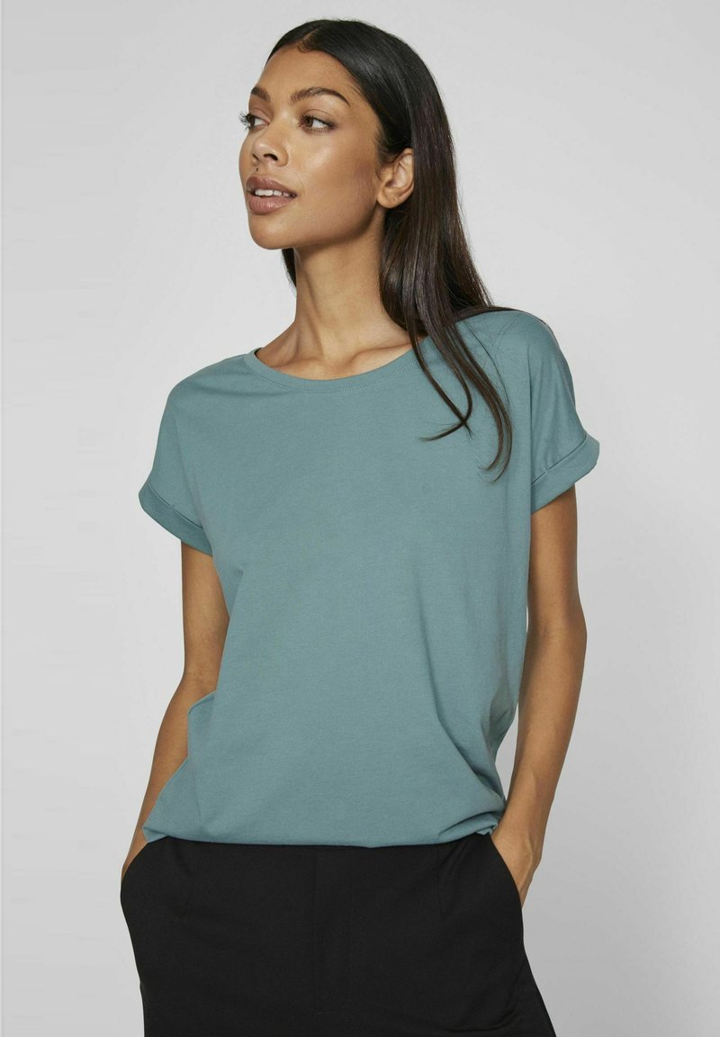 VILA VIDREAMERS NEW NOOS - T-shirts basic - arctic