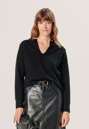 Strickpullover - noir