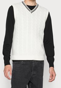Jack & Jones Stickad tröja - white