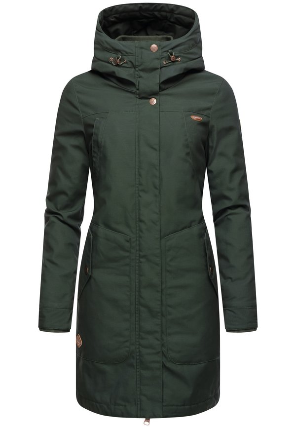 JANNISA - Wintermantel - dark olive