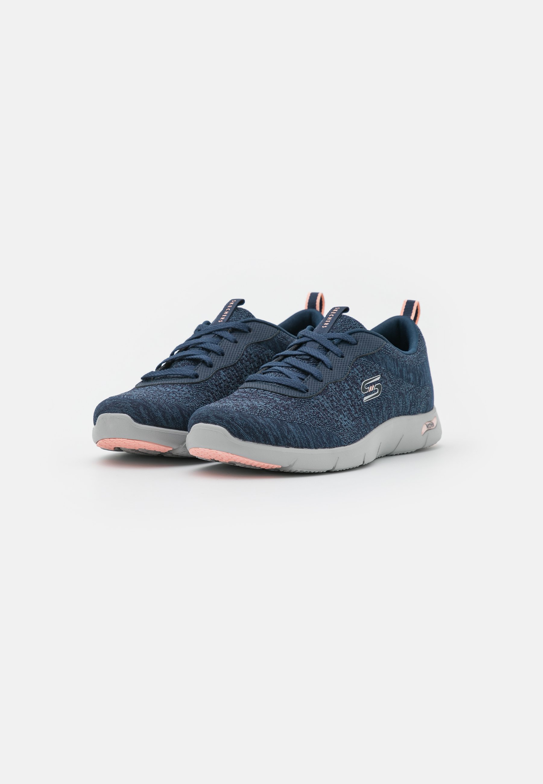 skechers arch fit dames blauw