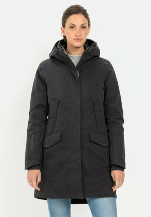 camel active 2-IN-1-TEXXXACTIVE FUNKTIONS MIT GESTEPPTER INNEN - Manteau d'hiver - black