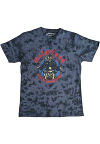 Paradiso Clothing MOTORHEAD BORN TO LOSE BIKER DYE WASH - Print T-shirt - navy
