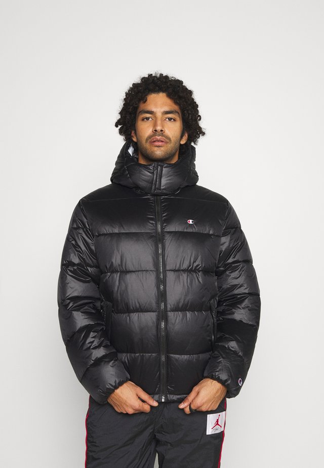 HOODED JACKET - Talvitakki - black