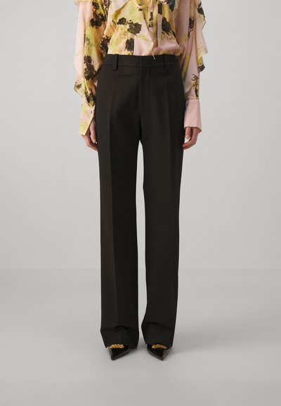 Victoria Beckham TAILORED STRAIGHT LEG TROUSER - Pantalon classique - black