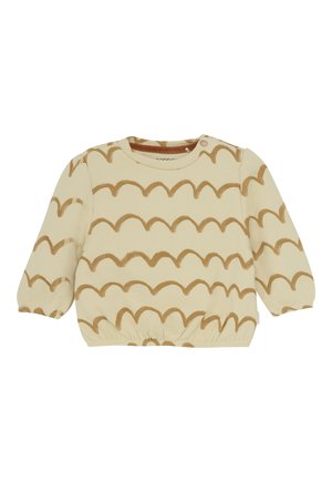 THIELLS - Trui - abstract pattern off white