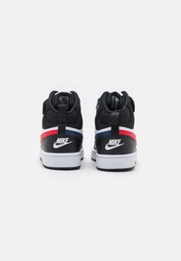 Nike Sportswear COURT BOROUGH MID 2 UNISEX - Sapatilhas de cano alto - white/black/university red