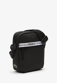 Lacoste NEOCROC SEASONAL UNISEX - Borsa a tracolla - noir blanc