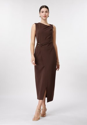 Vestito elegante - chocolate brown