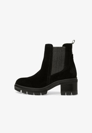 Tamaris, Platform ankle boots - black