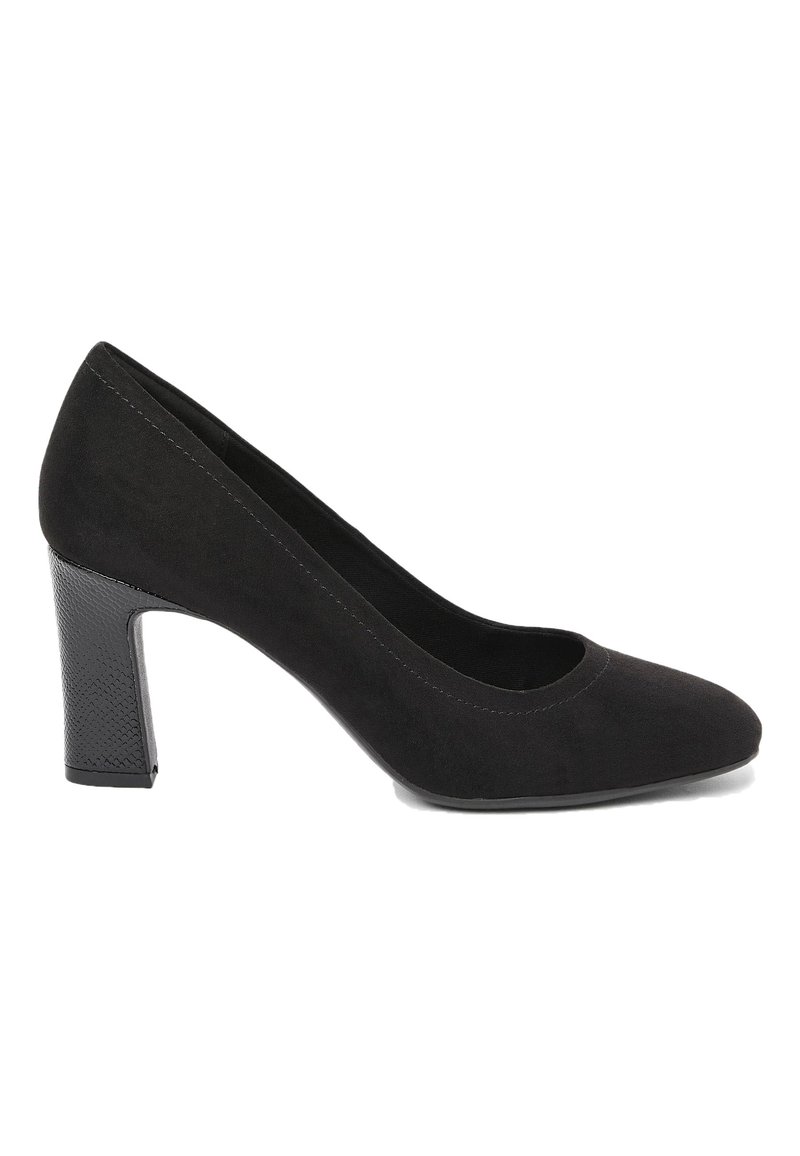 Next WIDE FIT FOREVER COMFORT ROUND TOE BLOCK HEEL COURT - Classic heels - black