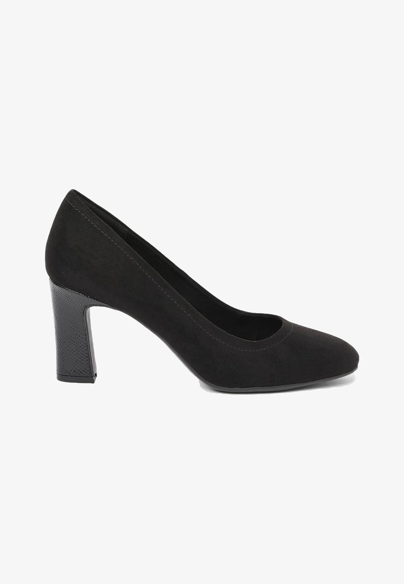 Next WIDE FIT FOREVER COMFORT ROUND TOE BLOCK HEEL COURT - Klassikalised kontsakingad - black