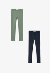 Unselected, blau grün