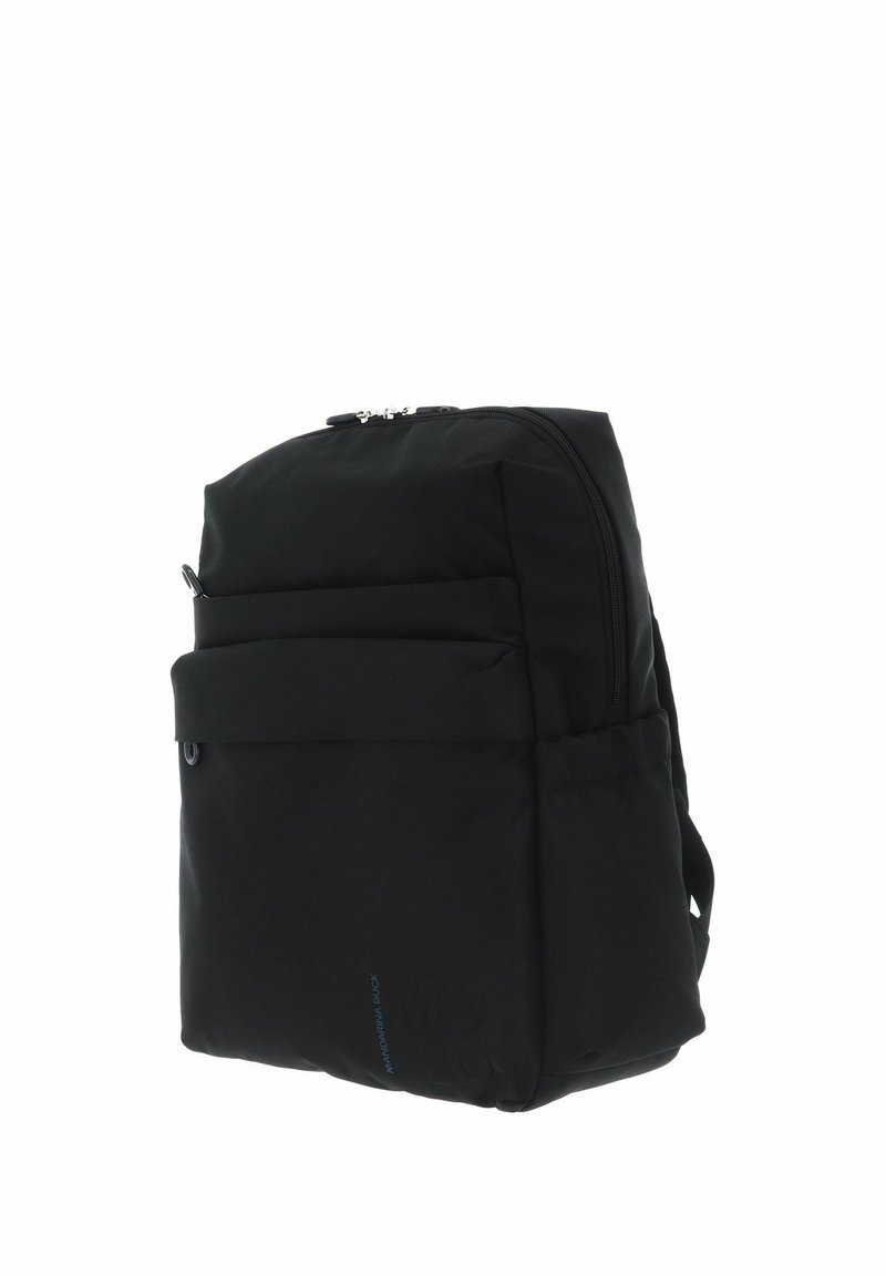 Mandarina Duck Skipper - Bolso Mochila De Cuero Mujer, Color Blanco