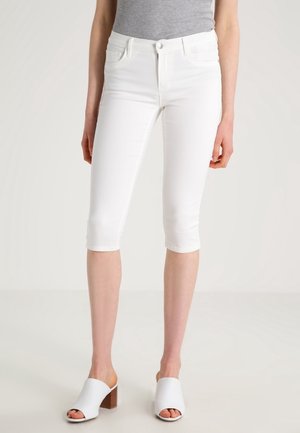 Denim shorts - white