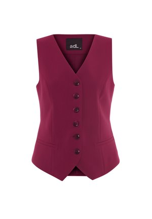 Robe Longue Bink Imprimé Floral Avec Veste Sans Manches - Taille M Noir - Occasion Très Bon état