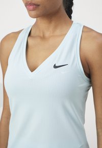 Nike Performance TANK - Top - glacier blue/black
