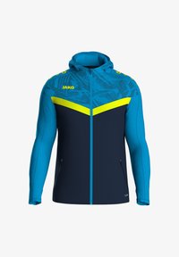 Ausgewählt, blaugelb