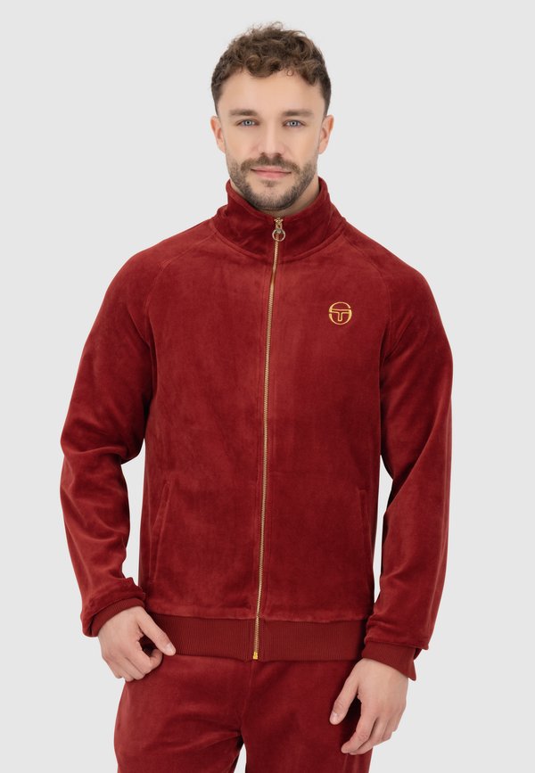 COURT VELOUR - Trainingsjacke - sun dried tomato