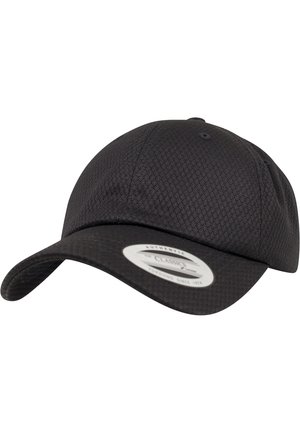 HONEYCOMB DAD CAP - Nokkmüts - black