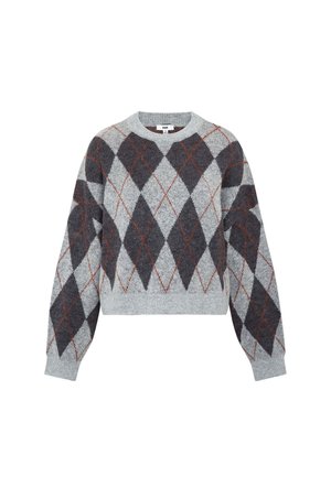 Mavi, MAVI PULLOVER CREW NECK - Strickpullover - hellgrau