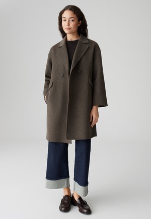 OPUS REGULAR FIT - Mantel - midnight brown