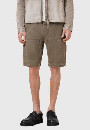 ALVA CARPENTER - Shorts di jeans - brown