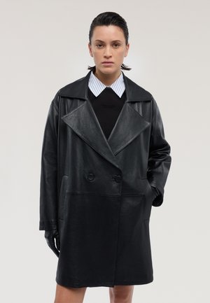 DOPPIOPETTO - Korte frakker - black milano