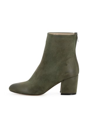 Stiefelette - dunkelgrün