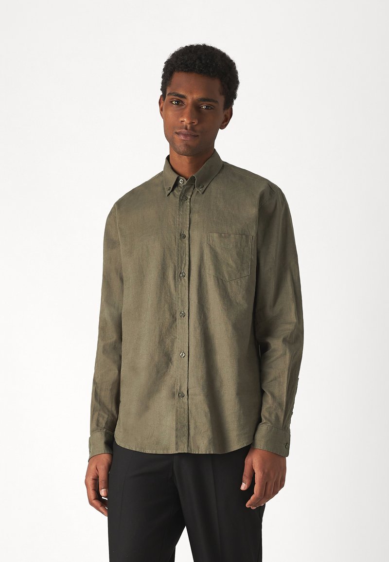 Samsøe Samsøe LIAM SHIRT - Košile - dusty olive