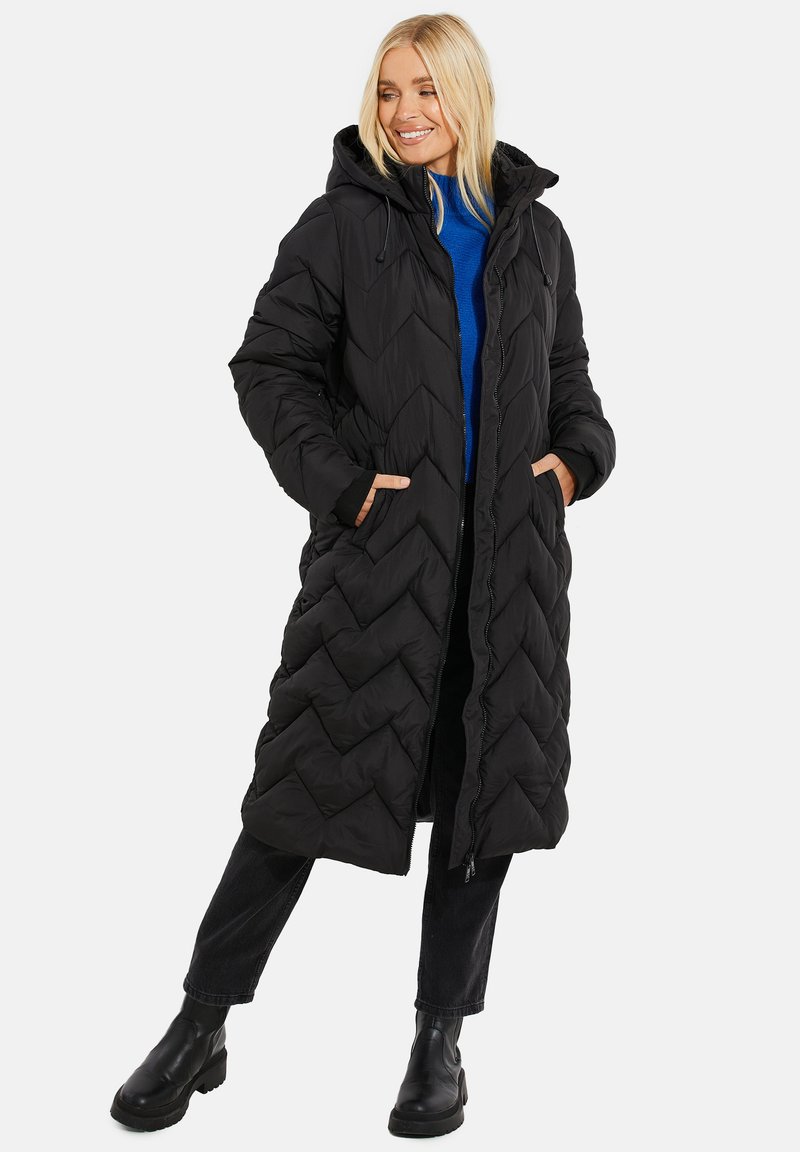 Threadbare Winter coat black Zalando.ie