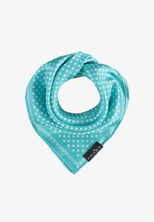 FRAAS POLA DOT NICKI - Foulard - turquoise