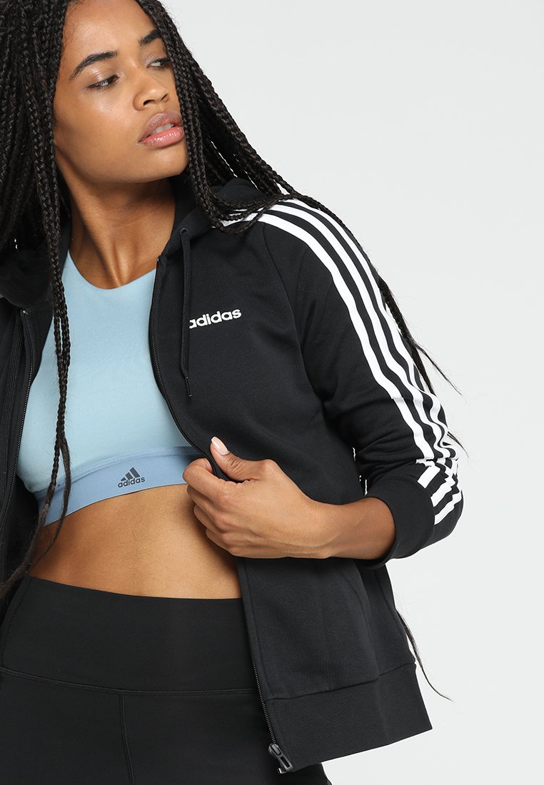 adidas Performance Sweatjacke blackwhite Zalando.at adidas Performance Sweatjacke blackwhite Zalando.at