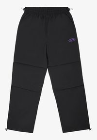 Pegador ARDEN PARACHUTE PANTS - Nadrágok - black/deep purple