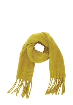 WINTER MIT FRANSEN - Scarf - green envy