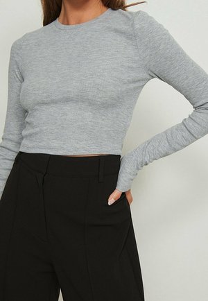 T-shirt à manches longues - grey